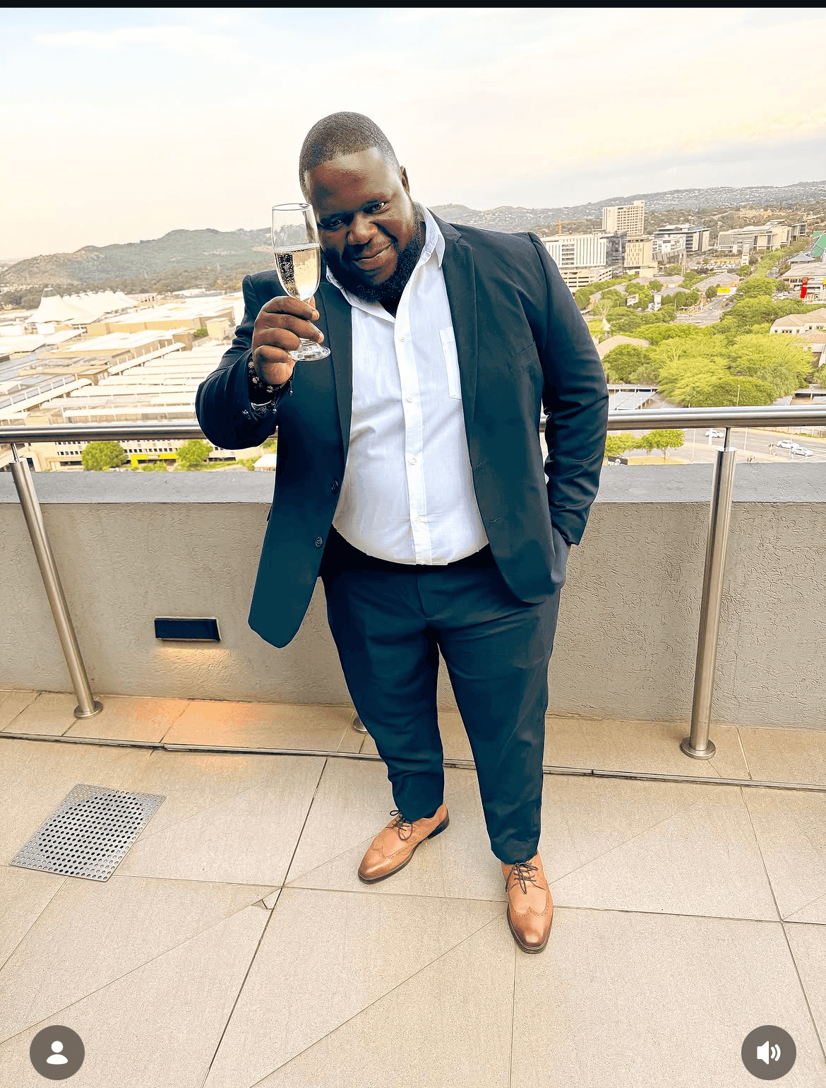 Martin “Biggy” Mhlongo, founder of Biggy Smallz Spitmasters.