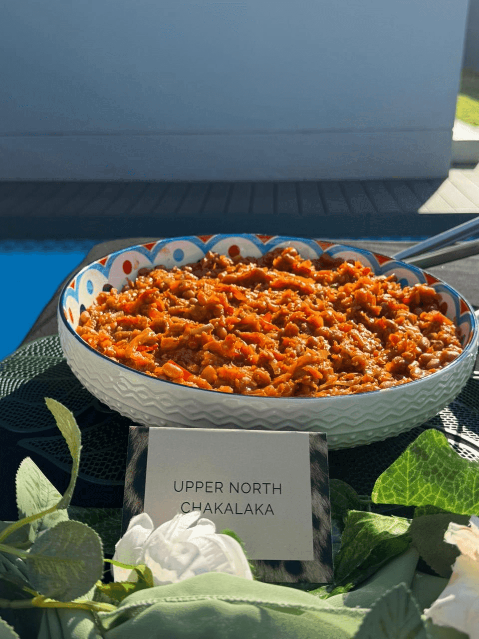 Upper North chakalaka in a bowl.